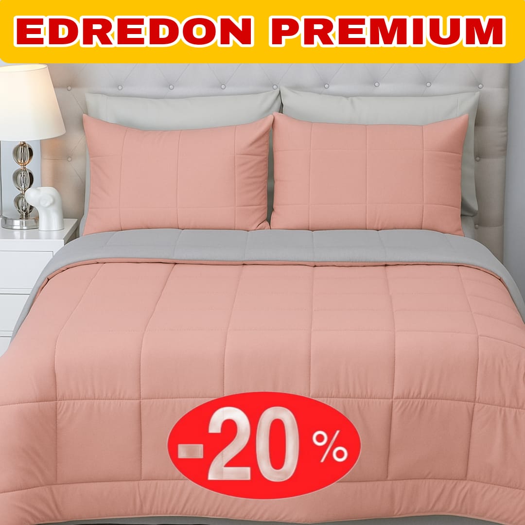 Edredones, cubrelechos PREMIUM Acolchados Doble Faz -10% Y -20% de descuento ⭐⭐⭐⭐⭐5/5