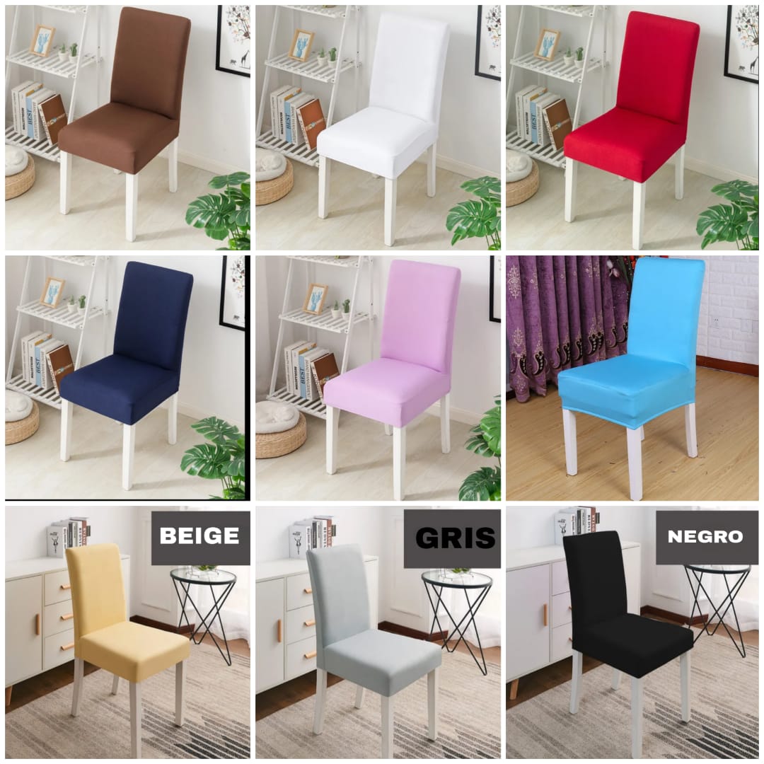 OFERTA EN FUNDAS PARA SILLAS PAGUE 4 LLEVE 6 X 99.900 GRATIS CAMINO DE MESA ⭐⭐⭐⭐⭐5/5