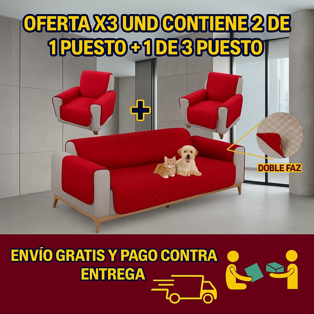 OFERTA EN PROTECTORES PARA SOFAS ⭐️⭐️⭐️⭐️⭐️5/5 PRECIOS DE FABRICA