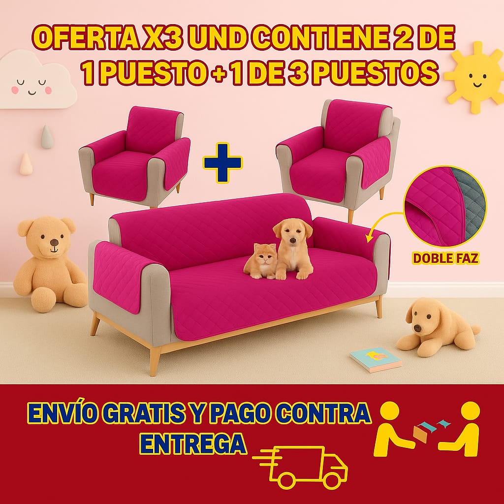 OFERTA EN PROTECTORES PARA SOFAS ⭐️⭐️⭐️⭐️⭐️5/5 PRECIOS DE FABRICA