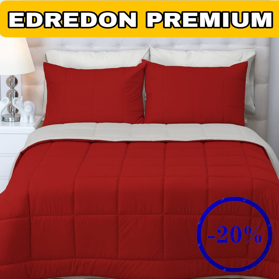 Edredones, cubrelechos PREMIUM Acolchados Doble Faz -10% Y -20% de descuento ⭐⭐⭐⭐⭐5/5