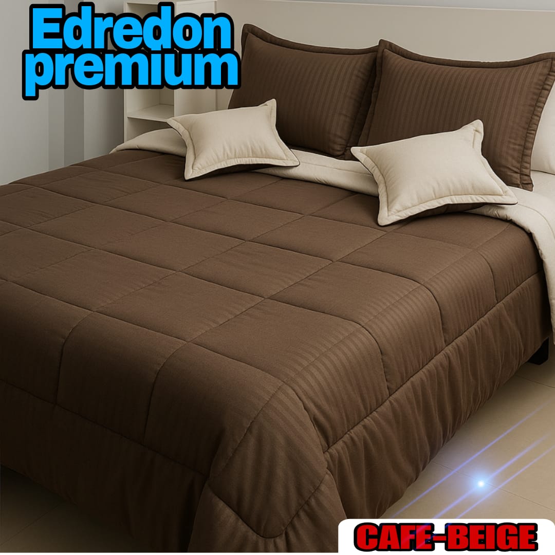 Edredones, cubrelechos PREMIUM Acolchados Doble Faz -10% Y -20% de descuento ⭐⭐⭐⭐⭐5/5