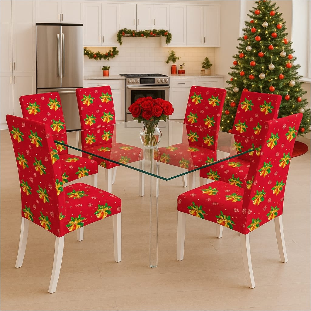 OFERTA EN FUNDAS PARA SILLAS EDICION NAVIDAD🎄🎄🦌🎅 GRATIS CENTRO DE MESA
