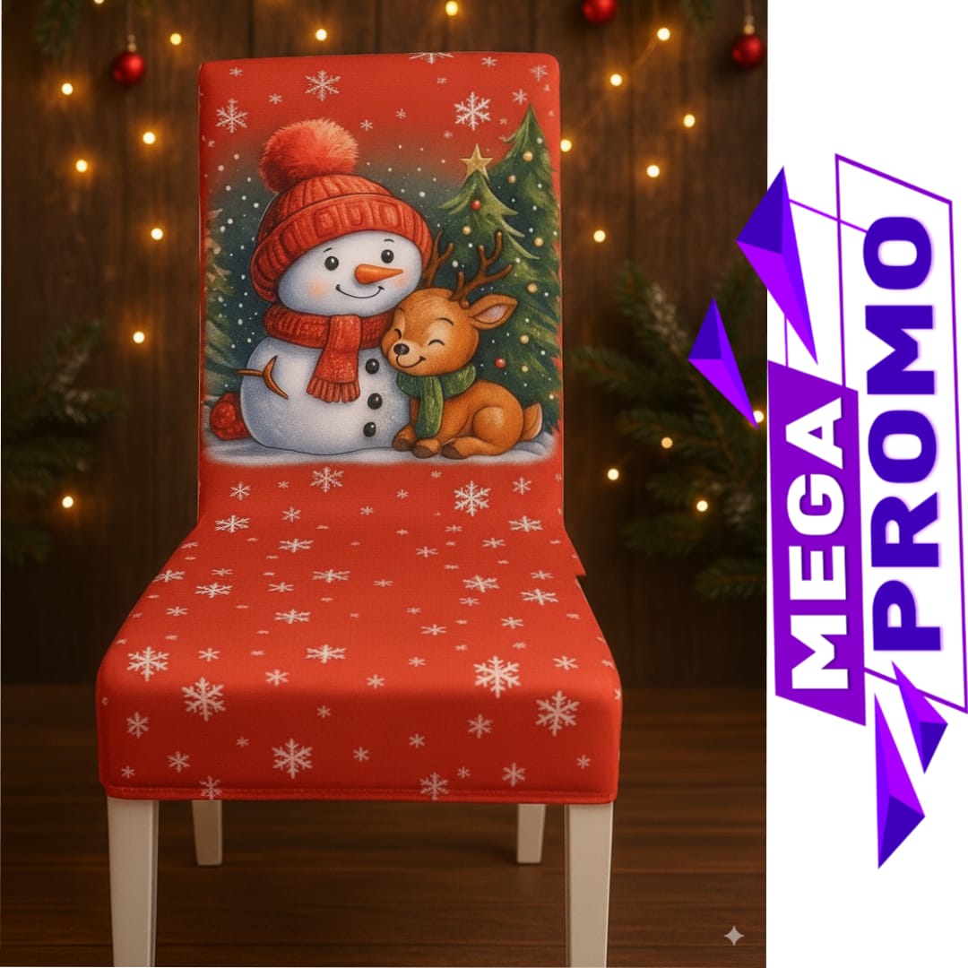 OFERTA EN FUNDAS PARA SILLAS EDICION NAVIDAD🎄🎄🦌🎅 GRATIS CENTRO DE MESA