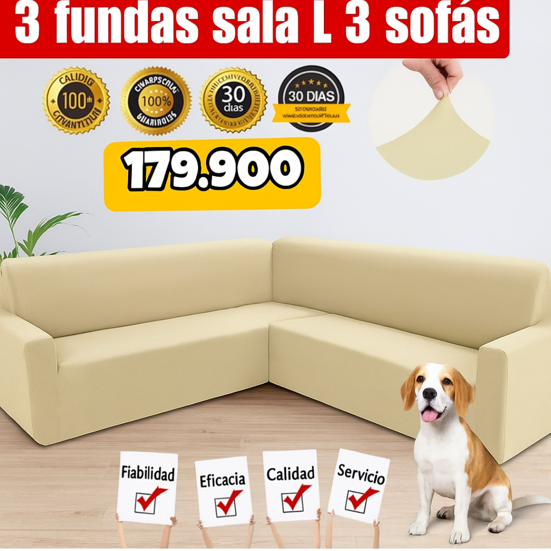 OFERTA EN FUNDAS AJUSTABLES -10% Y 15% DE DESCUENTO