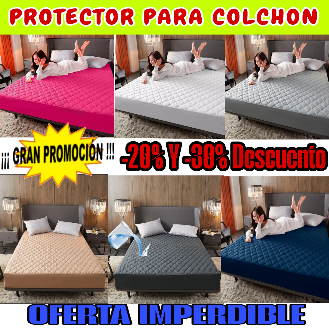 PROMOCION EN PROTECTORES PARA COLCHON ⭐️⭐️⭐️⭐️⭐️5/5