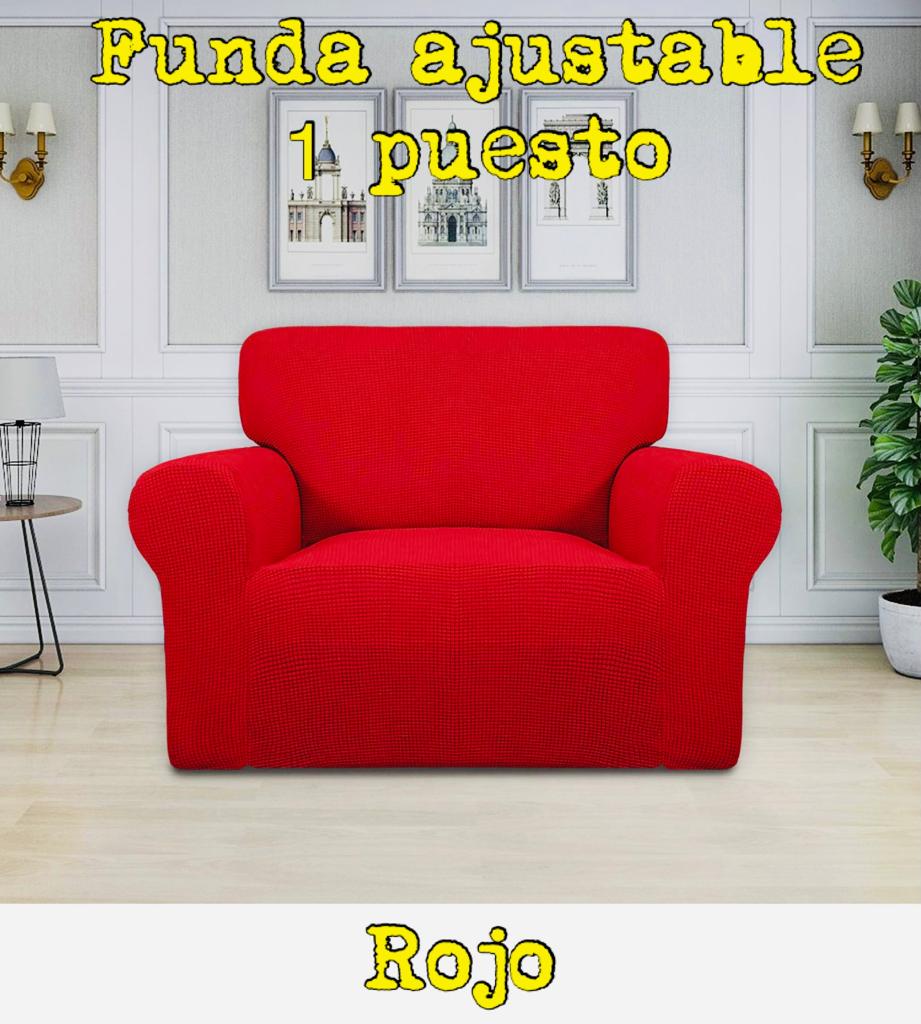 Funda PREMIUM para sofa de 1 puestos ajustable 5/5⭐️⭐️⭐️⭐️⭐️