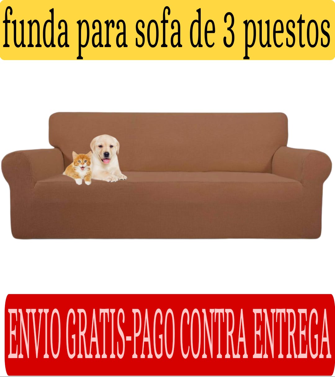 OFERTA EN FUNDAS AJUSTABLES  PARA SOFA ⭐️⭐️⭐️⭐️⭐️5/5