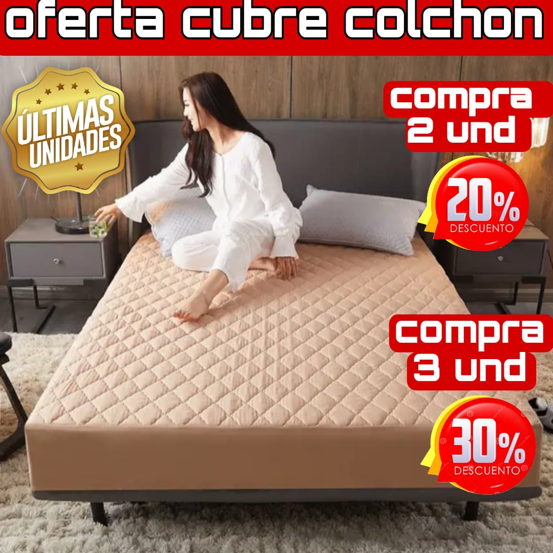 PROMOCION EN PROTECTOR PARA COLCHON ALTO 45CM⭐️⭐️⭐️⭐️⭐️5/5