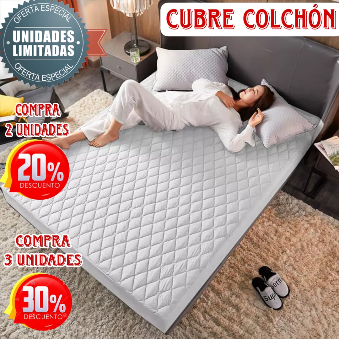 PROMOCION EN PROTECTOR PARA COLCHON ALTO 45CM⭐️⭐️⭐️⭐️⭐️5/5