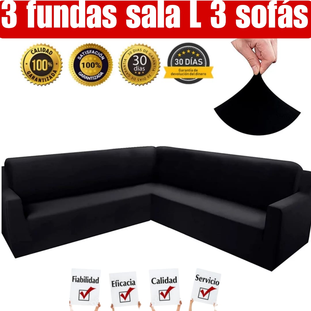 OFERTA EN FUNDAS AJUSTABLES  PARA SOFA ⭐️⭐️⭐️⭐️⭐️5/5