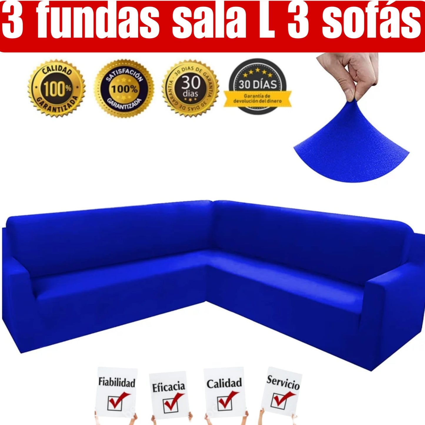 OFERTA EN FUNDAS AJUSTABLES  PARA SOFA ⭐️⭐️⭐️⭐️⭐️5/5