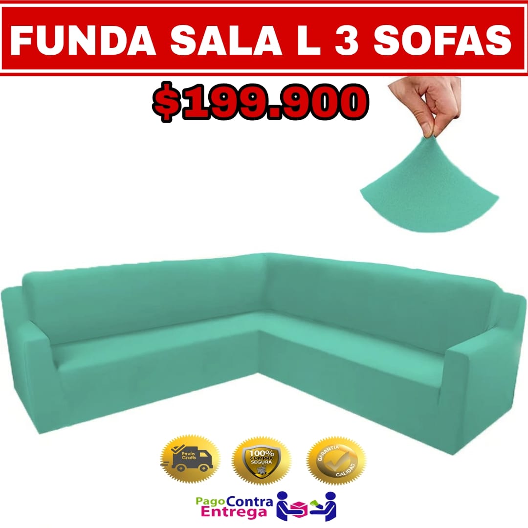 OFERTA EN FUNDAS AJUSTABLES  PARA SOFA ⭐️⭐️⭐️⭐️⭐️5/5