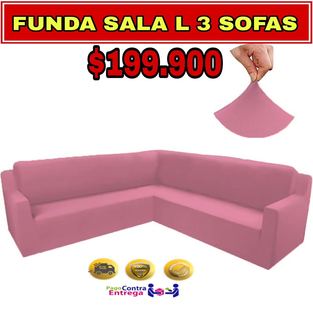 OFERTA EN FUNDAS AJUSTABLES  PARA SOFA ⭐️⭐️⭐️⭐️⭐️5/5