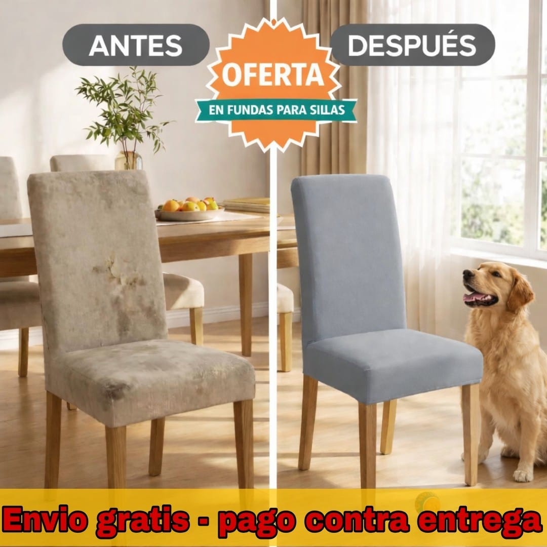 OFERTA EN FUNDAS ELASTICAS GRATIS CENTRO DE MESA ⭐⭐⭐⭐⭐5/5