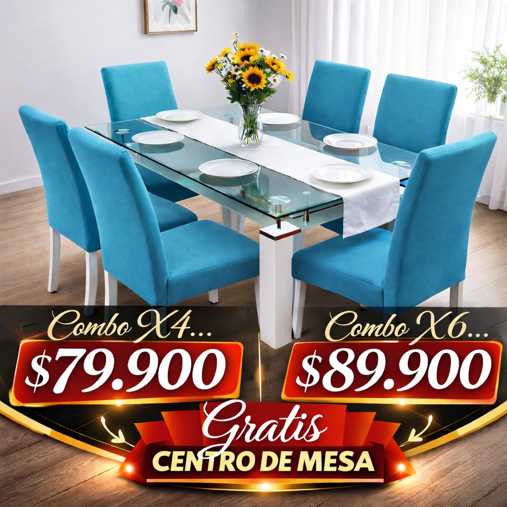 OFERTA EN FUNDAS ELASTICAS GRATIS CENTRO DE MESA ⭐⭐⭐⭐⭐5/5