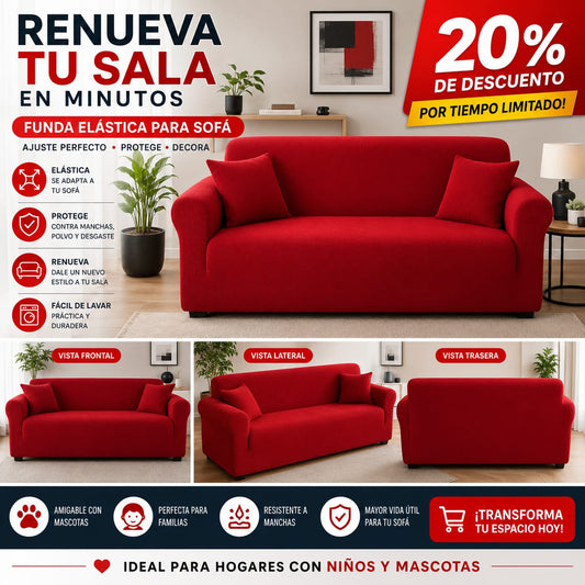 OFERTA EN FUNDAS AJUSTABLES  20% DE DESCUENTO
