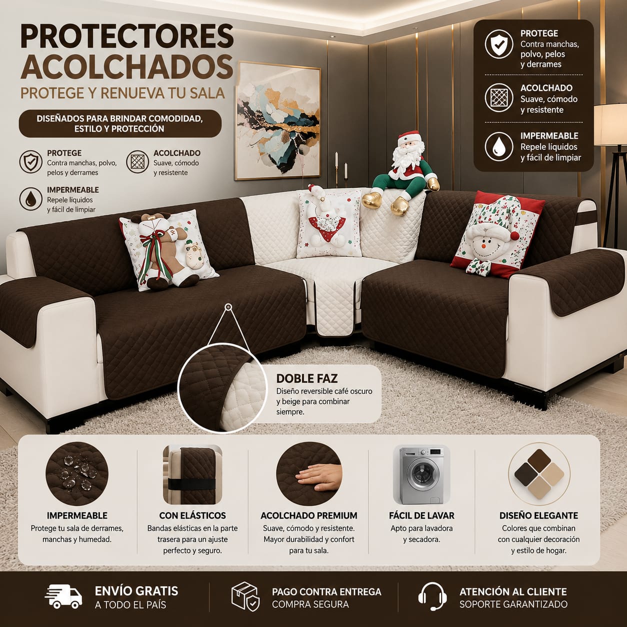 OFERTA EN PROTECTORES PARA SOFAS ⭐️⭐️⭐️⭐️⭐️5/5 PRECIOS DE FABRICA