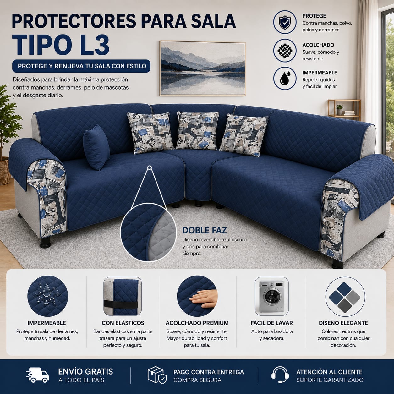 OFERTA EN PROTECTORES PARA SOFAS ⭐️⭐️⭐️⭐️⭐️5/5 PRECIOS DE FABRICA