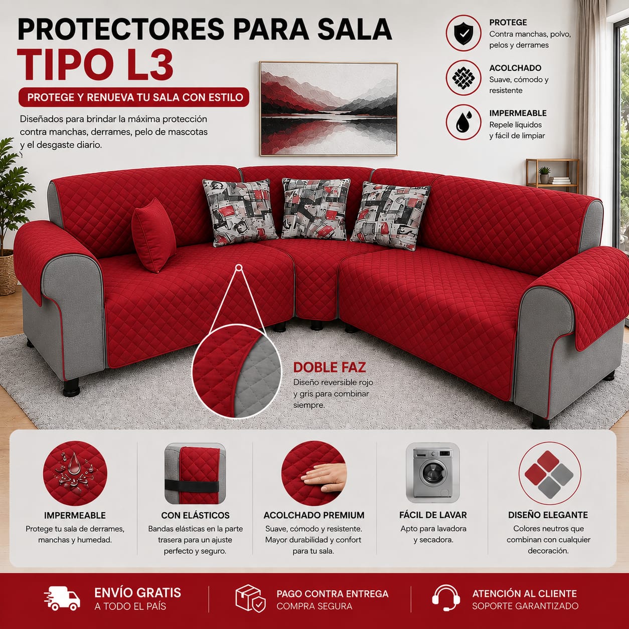 OFERTA EN PROTECTORES PARA SOFAS ⭐️⭐️⭐️⭐️⭐️5/5 PRECIOS DE FABRICA
