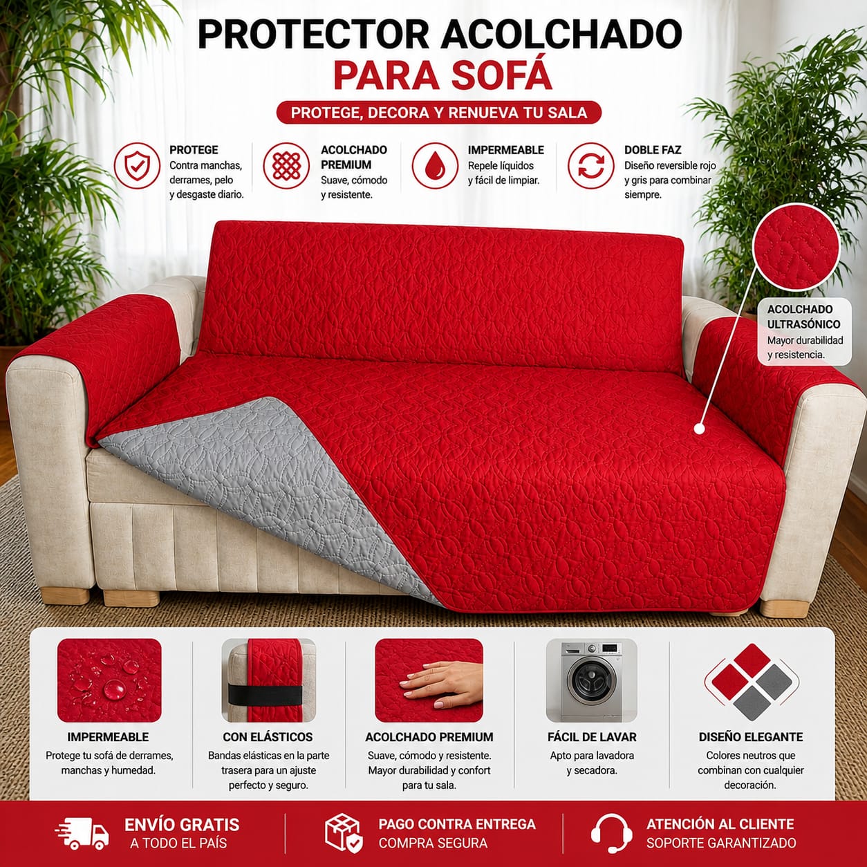 OFERTA EN PROTECTORES PARA SOFAS ⭐️⭐️⭐️⭐️⭐️5/5 PRECIOS DE FABRICA