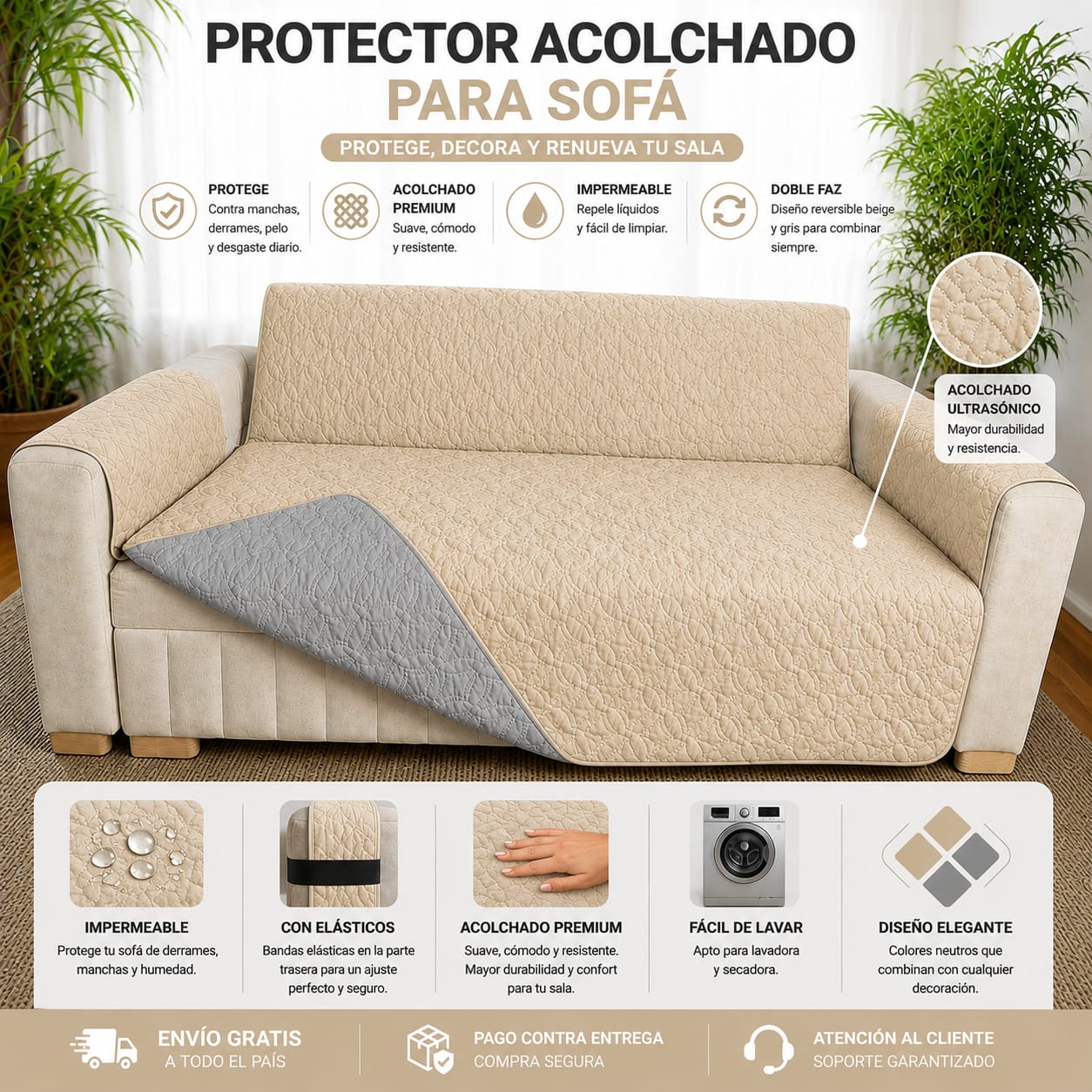 OFERTA EN PROTECTORES PARA SOFAS ⭐️⭐️⭐️⭐️⭐️5/5 PRECIOS DE FABRICA