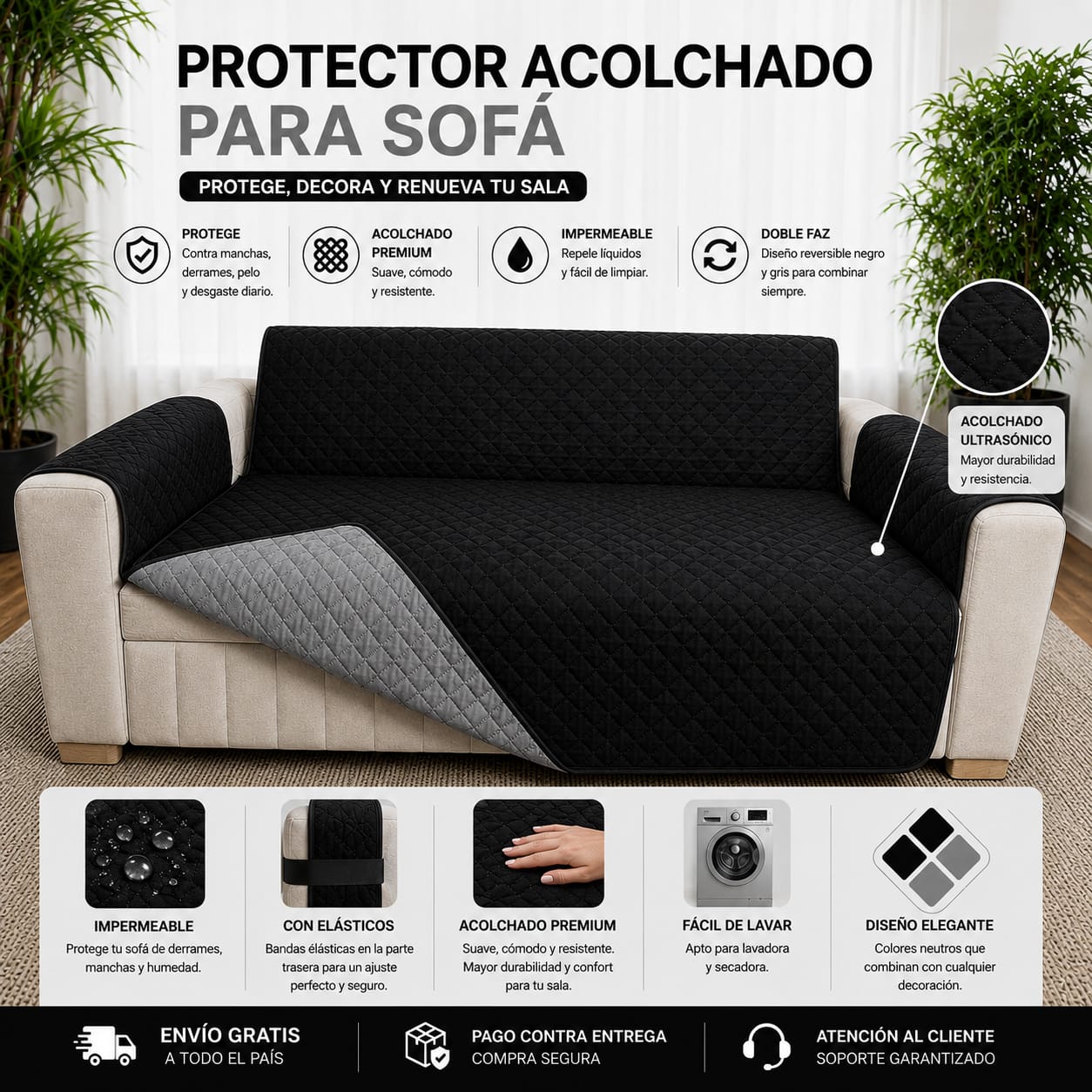 OFERTA EN PROTECTORES PARA SOFAS ⭐️⭐️⭐️⭐️⭐️5/5 PRECIOS DE FABRICA