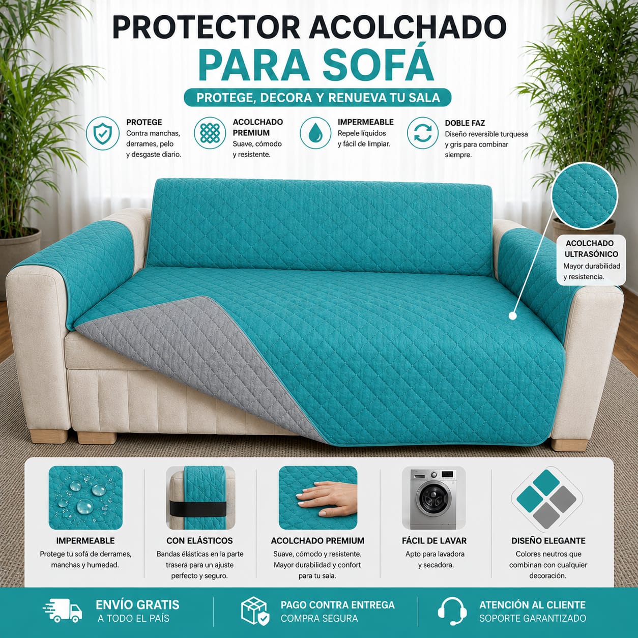 OFERTA EN PROTECTORES PARA SOFAS ⭐️⭐️⭐️⭐️⭐️5/5 PRECIOS DE FABRICA