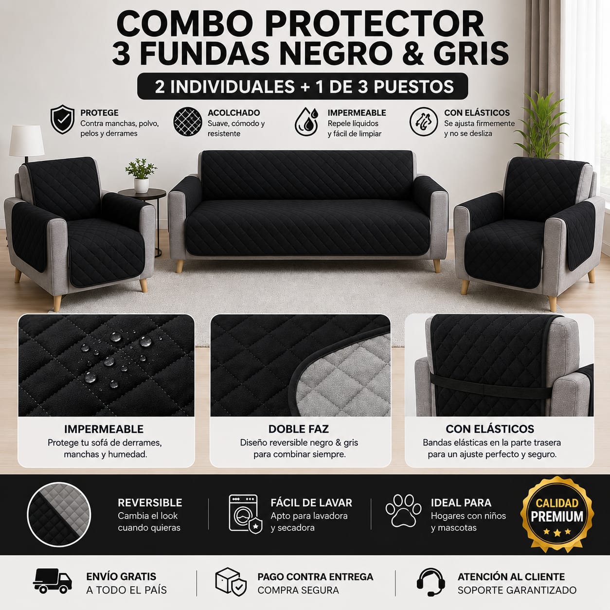 OFERTA EN PROTECTORES PARA SOFAS ⭐️⭐️⭐️⭐️⭐️5/5 PRECIOS DE FABRICA