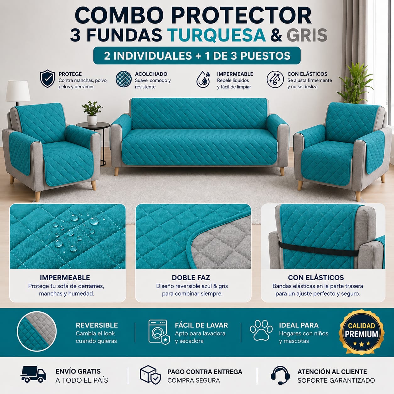 OFERTA EN PROTECTORES PARA SOFAS ⭐️⭐️⭐️⭐️⭐️5/5 PRECIOS DE FABRICA
