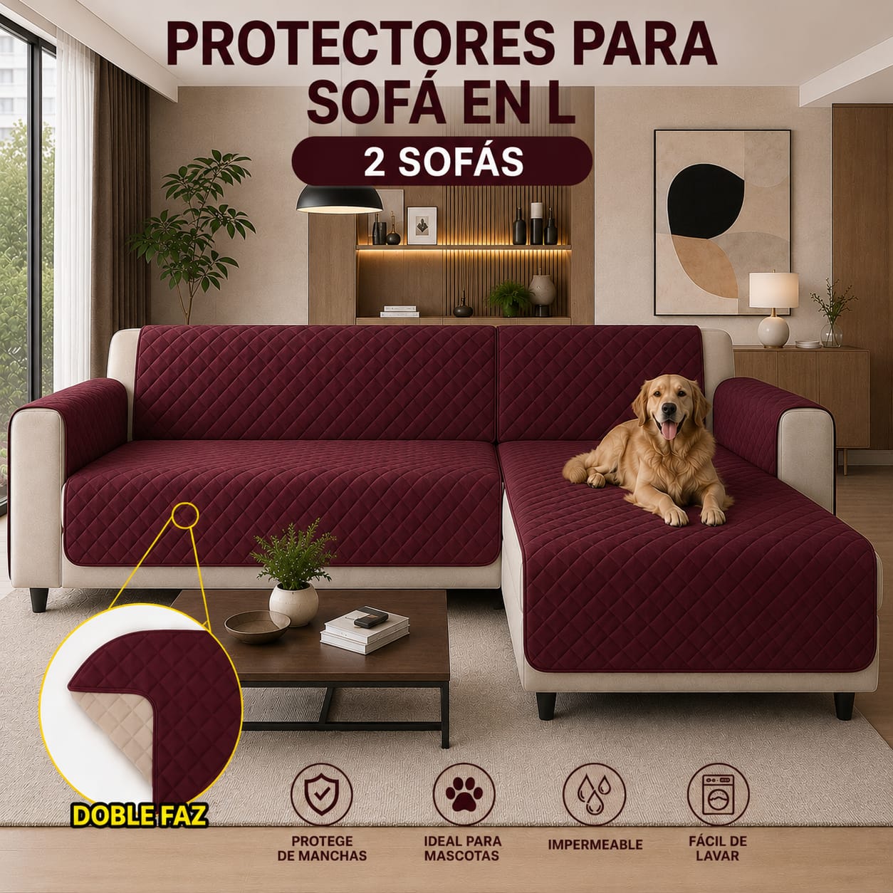 OFERTA EN PROTECTORES PARA SOFAS ⭐️⭐️⭐️⭐️⭐️5/5 PRECIOS DE FABRICA