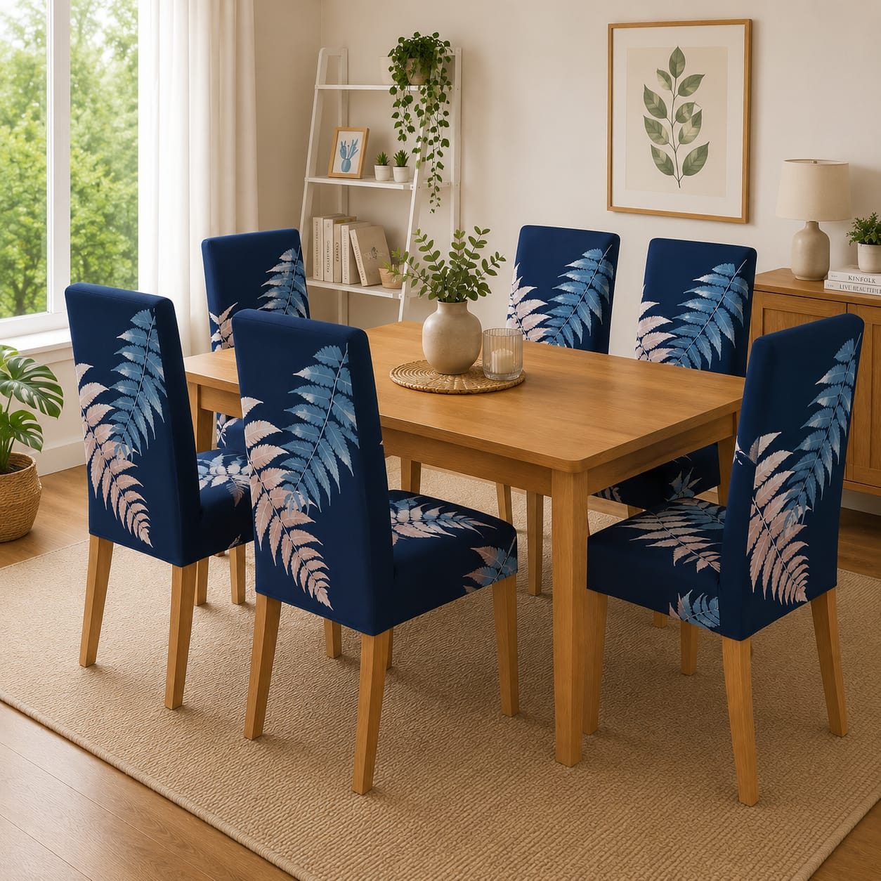 OFERTA EN FUNDAS AJUSTABLES PARA SILLAS DE COMEDOR GRIS-PLUMAS 5/5⭐️⭐️⭐️⭐️⭐️
