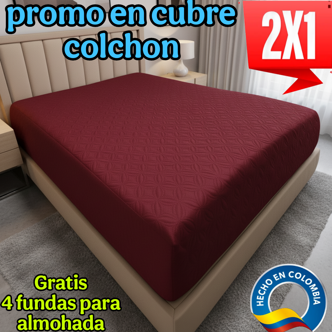 OFERTA EN CUBRE COLCHON PAGUE 1 LLEVE 2 ⭐⭐⭐⭐⭐5/5