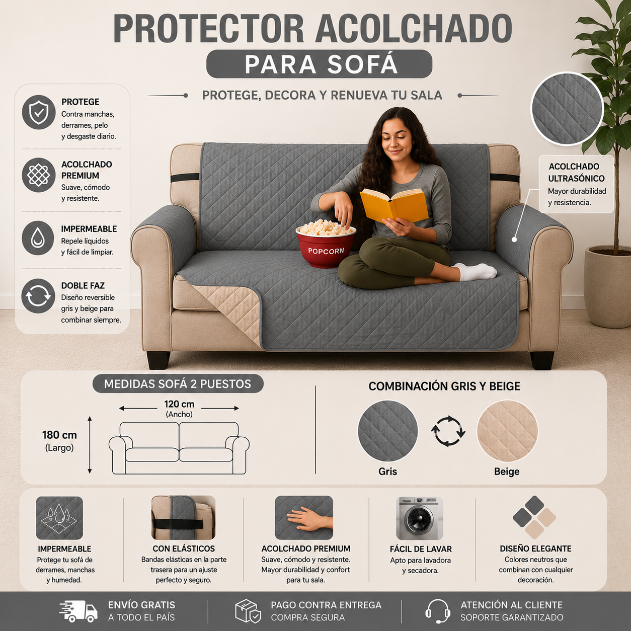 OFERTA EN PROTECTORES PARA SOFAS ⭐️⭐️⭐️⭐️⭐️5/5 PRECIOS DE FABRICA