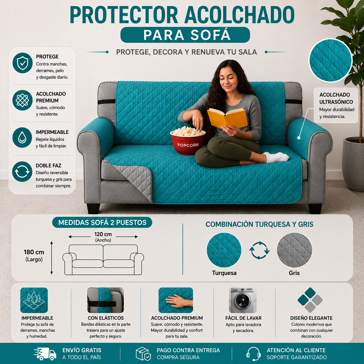 OFERTA EN PROTECTORES PARA SOFAS ⭐️⭐️⭐️⭐️⭐️5/5 PRECIOS DE FABRICA