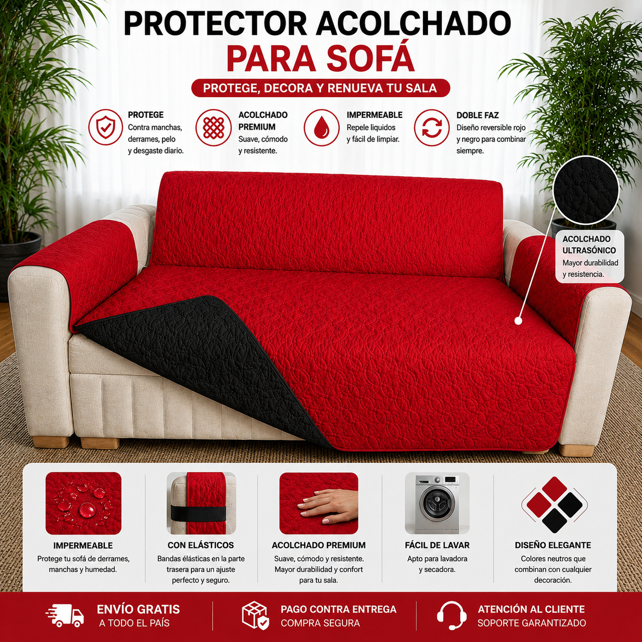 OFERTA EN PROTECTORES PARA SOFAS ⭐️⭐️⭐️⭐️⭐️5/5 PRECIOS DE FABRICA