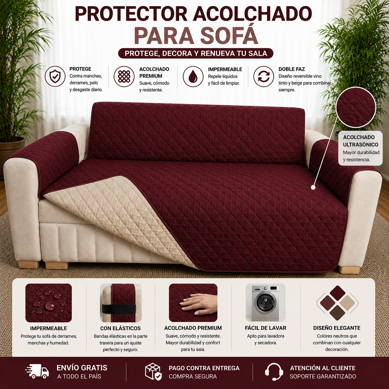 OFERTA EN PROTECTORES PARA SOFAS ⭐️⭐️⭐️⭐️⭐️5/5 PRECIOS DE FABRICA