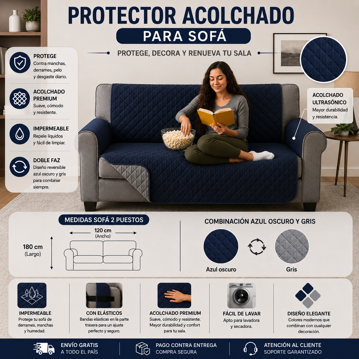 OFERTA EN PROTECTORES PARA SOFAS ⭐️⭐️⭐️⭐️⭐️5/5 PRECIOS DE FABRICA