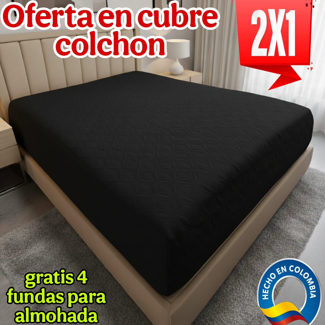OFERTA EN CUBRE COLCHON PAGUE 1 LLEVE 2 ⭐⭐⭐⭐⭐5/5