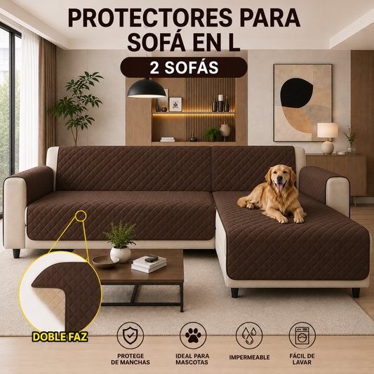 PROTECTOR PARA SOFA SALA L TIPO 2 SOFAS $139.900 + ENVIO GRATIS ⭐️⭐️⭐️⭐️⭐️5/5