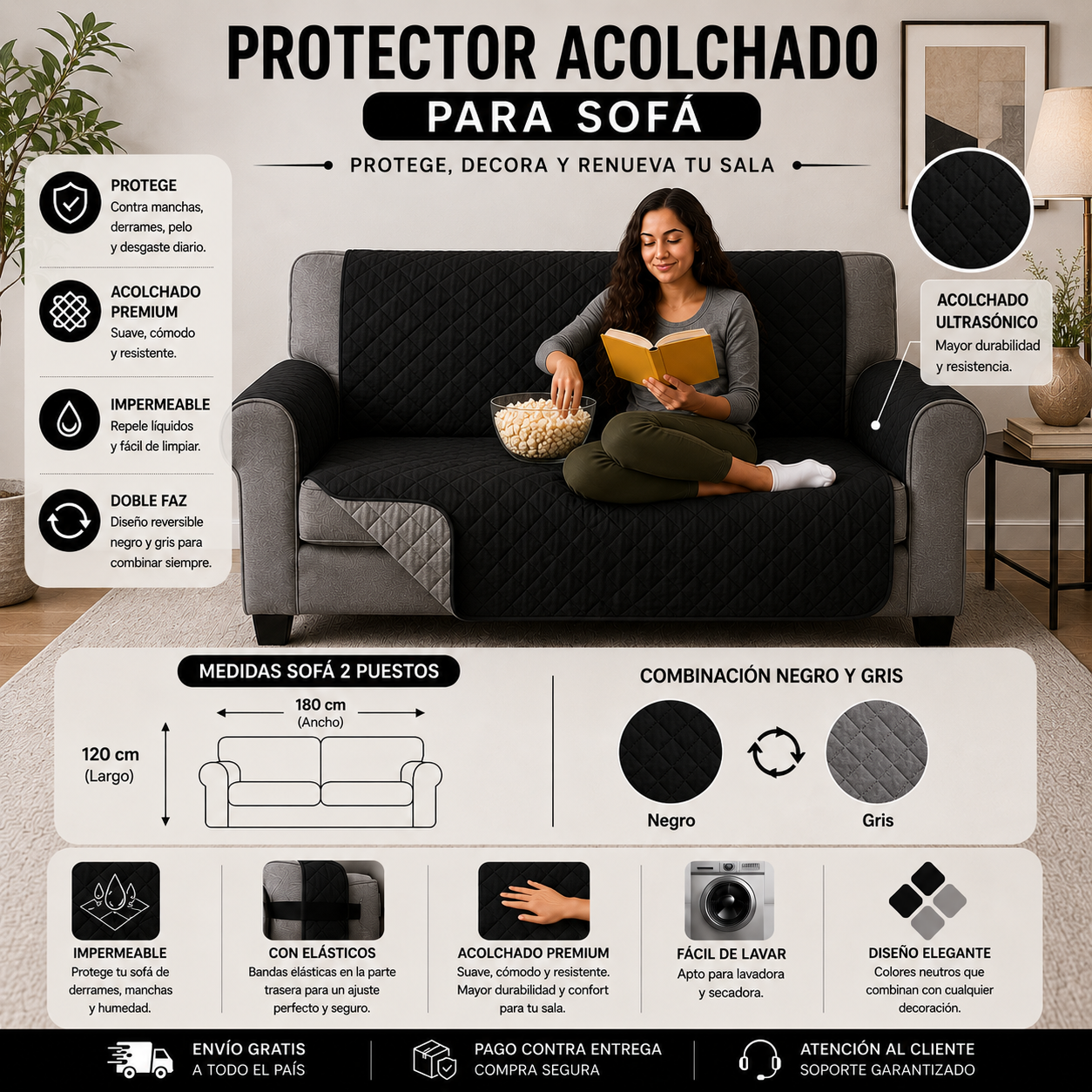 OFERTA EN PROTECTORES PARA SOFAS ⭐️⭐️⭐️⭐️⭐️5/5 PRECIOS DE FABRICA