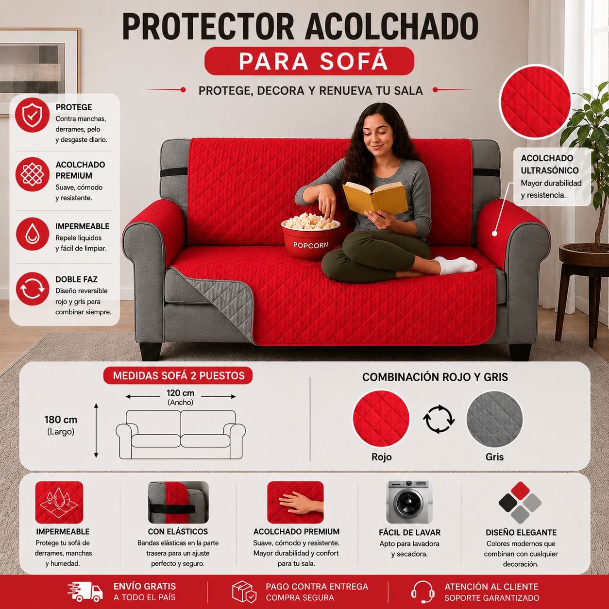OFERTA EN PROTECTORES PARA SOFAS ⭐️⭐️⭐️⭐️⭐️5/5 PRECIOS DE FABRICA