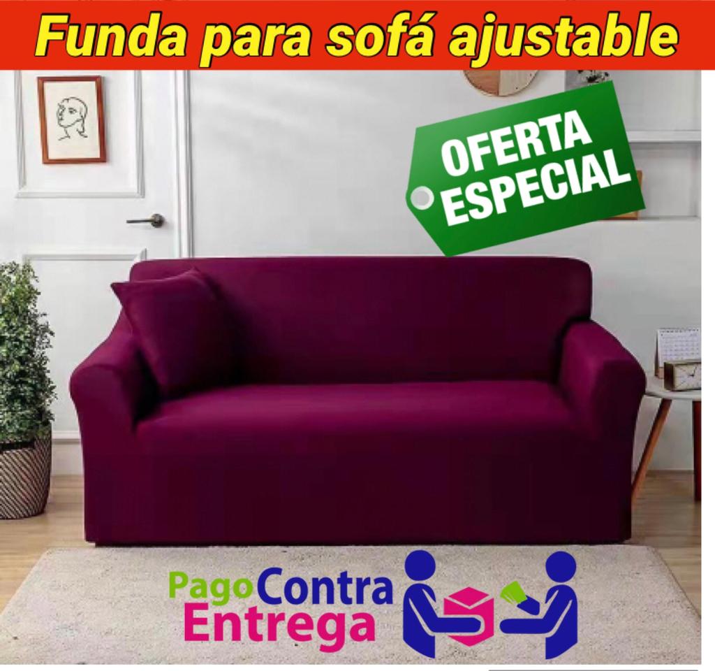 OFERTA EN FUNDAS AJUSTABLES  PARA SOFA ⭐️⭐️⭐️⭐️⭐️5/5